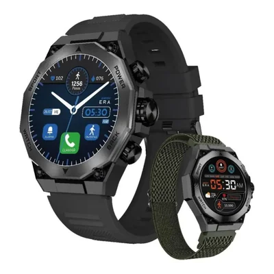 Smartwatch ERA ARMY X AMOLED Llamadas Bluetooth con Correa Elástica extra