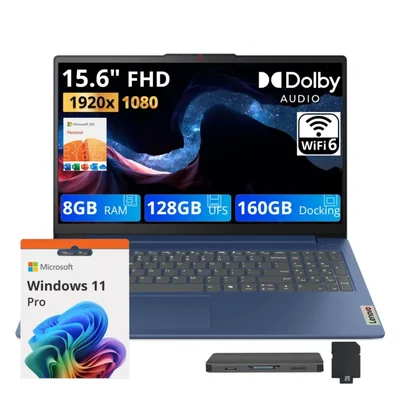 Portátil Lenovo Ideapad Slim 3 15.6" 8 GB RAM 288 GB SSD Windows 11