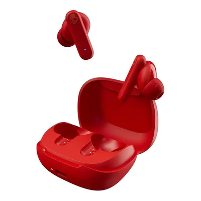 Audífonos Inalámbricos Skullcandy Smokin Buds XT, Color Rojo