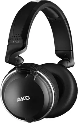 Auriculares AKG K182 cerrados circumaurales y plegables