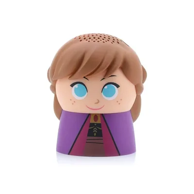 Mini Bocina Bitty Boomers Disney Frozen Anna Bluetooth Azul Rosa