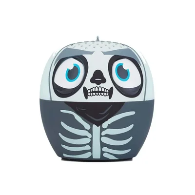 Mini Bocina Bitty Boomers Fortnite Skull Trooper Bluetooth Blanco Negro