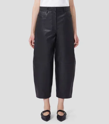 Pantalón casual tipo capri Mujer
