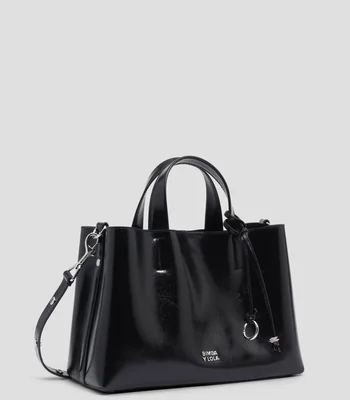 Bolsa tote negra en piel Chihuahua Mujer