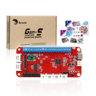 Placa de juego Brook Gen5W inalámbrica para P5 PC y Steam Deck