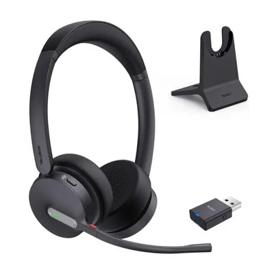Auricular inalámbrico híbrido Yealink WH64 DECT Bluetooth