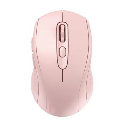 Ratón TECKNET BT 5.0/3.0 + 2.4 GHz 4000 DPI Rosa