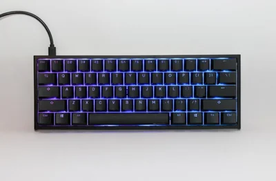 Teclado Mecánico Ducky One 2 Mini Pro RGB Negro con Interruptores Cherry Blue