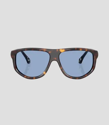 Lentes de sol cuadrados Iceborne Habana brillante Hombre