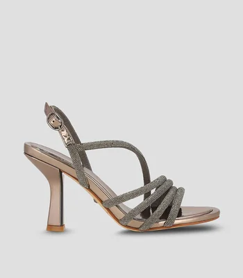 Sandalias con Tacón delgado Mujer
