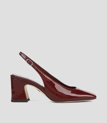 Zapatillas Slingback Lucille con tacón medio cuadrado Mujer