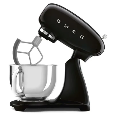 Batidora de pie Smeg 5 qt 750 W negra 10 velocidades