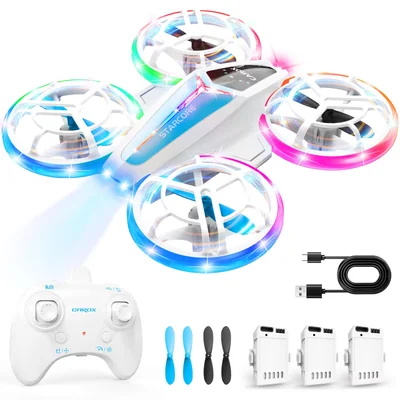 Drone Carox Tb19 Para Niños Con Luces Led 3 Baterías - Venta Internacional.