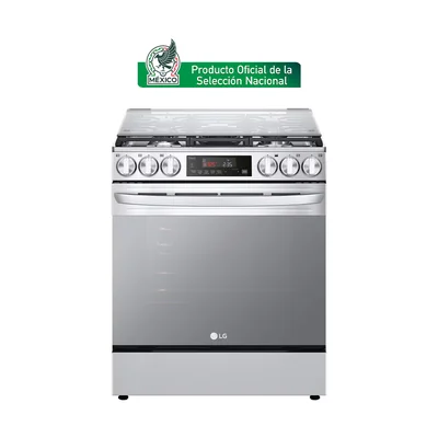 Estufa LG 5.8 Pies Cúbicos con Air Fryer Acero Inoxidable Lrgl5845S