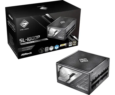 Fuente De Alimentación Asrock Sl-1000p 1000w Platinum Modular 80 Plus - Venta Internacional.