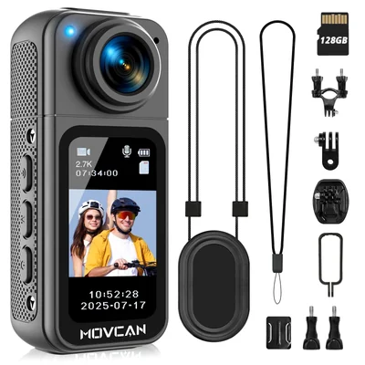 Cámara Corporal Movcan S70 Lente Giratorio 180 - Venta Internacional.