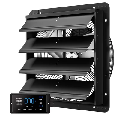 Ventilador Extractor Cammoo 18 Persiana Control Inteligente - Venta Internacional.