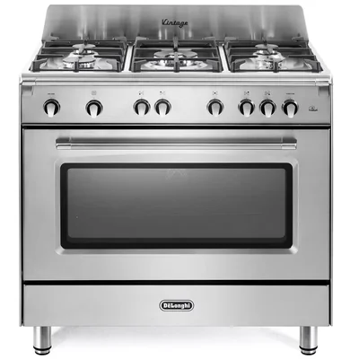 Estufa De’Longhi Vintage de Piso Inox 90 Cm