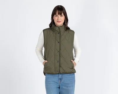 Chaleco Capitonado Lady Sun para Mujer