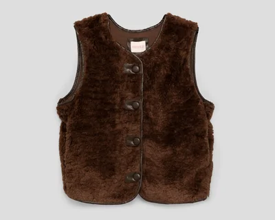 Chaleco Café Forever 21 para Mujer