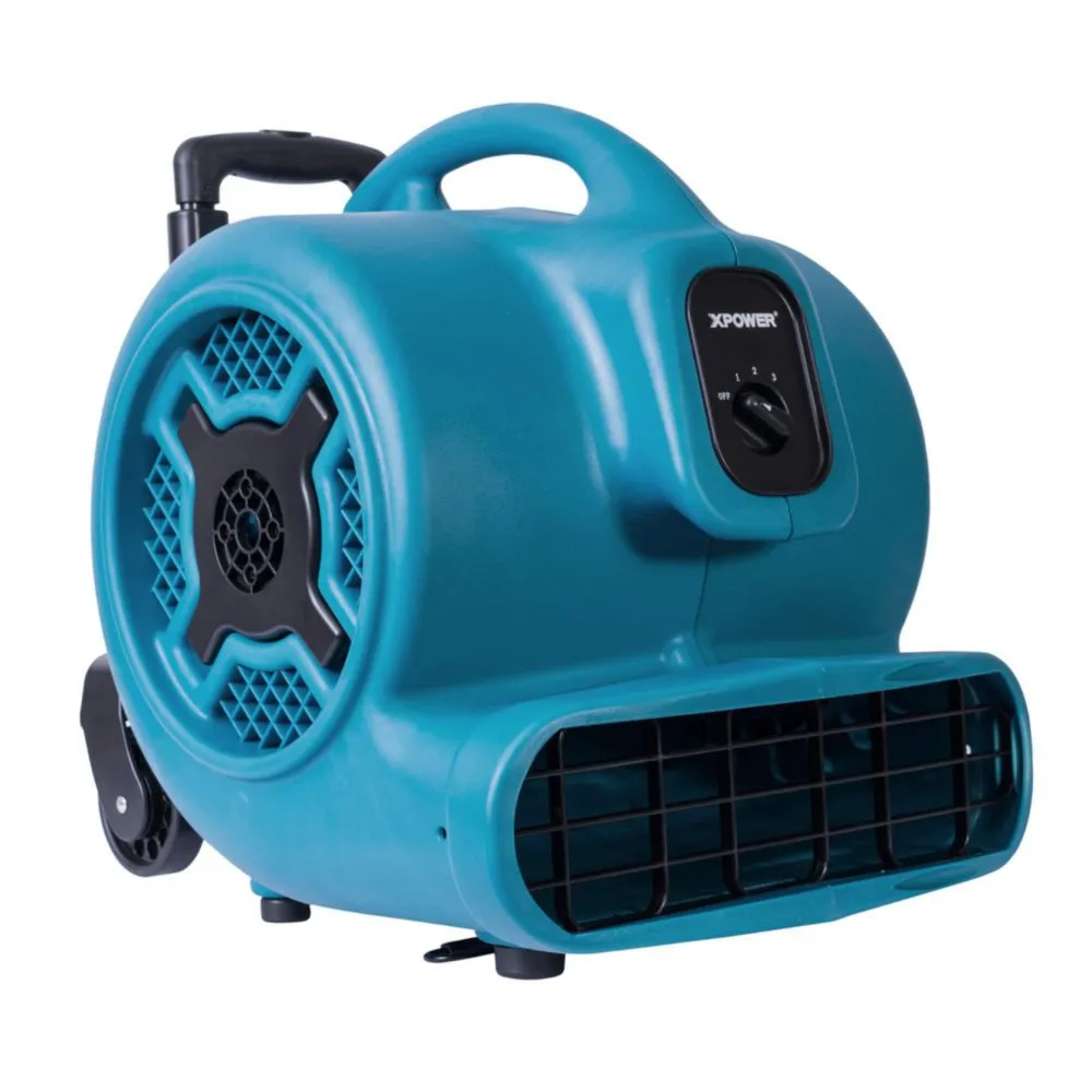 Secador de Aire XPOWER P-830H 3600 CFM 1 HP con Ruedas