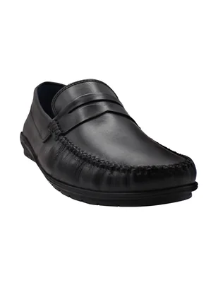 Mocasines Leon 114 Negro Sintético Hombre