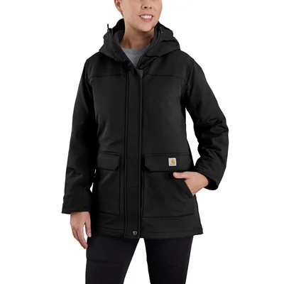 Abrigo Carhartt Camden para Mujer Negro Talla Mediana