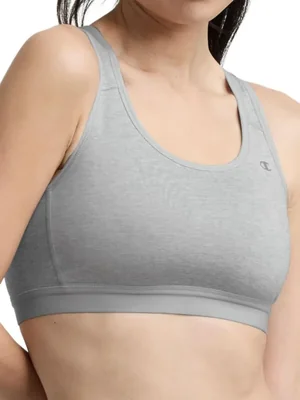 Sujetador Deportivo Champion talla X-Large gris Oxford Heather