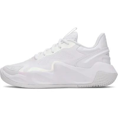 Zapatillas de Voleibol Under Armour Ace Low 2 Blanco/Blanco/Gris Halo