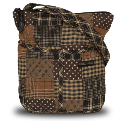 Bolso bandolera Bella Taylor 20 × 28 × 3 cm Piedra