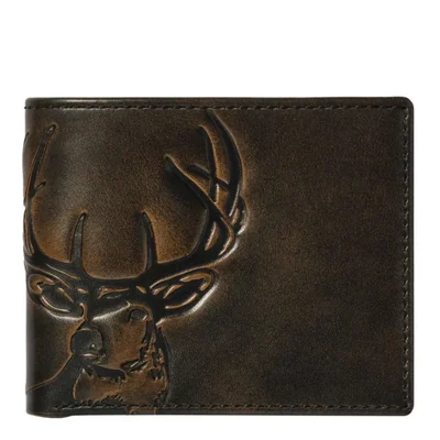 Billetera House of Jack Co. 10 cm × 9 cm con ciervo tipo plegable
