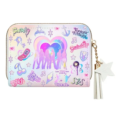 Billetera Repnalm 10 cm x 8 cm x 6 cm con borla de estrella