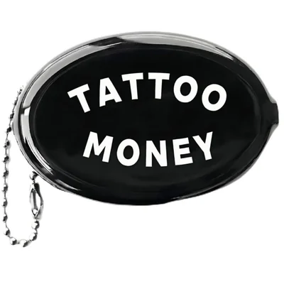 Monedero de Goma GRABOVOI 8 × 5 cm Diseño Tattoo Money
