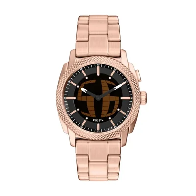 Reloj para Hombre Fossil Machine FS6158 Acero Rosa Dorado