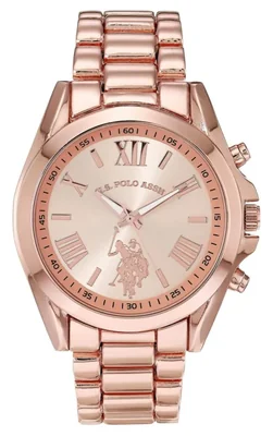 Reloj Accutime de Oro Rosa Cronógrafo de Cuarzo