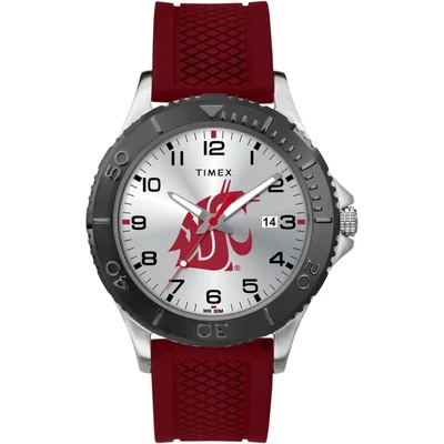 Reloj Timex Collegiate 42 mm Correa de Silicona Carmesí