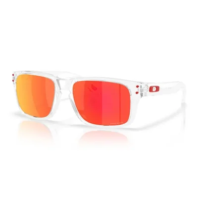 Gafas de sol Oakley 50 mm con lentes Prizm Ruby y montura transparente