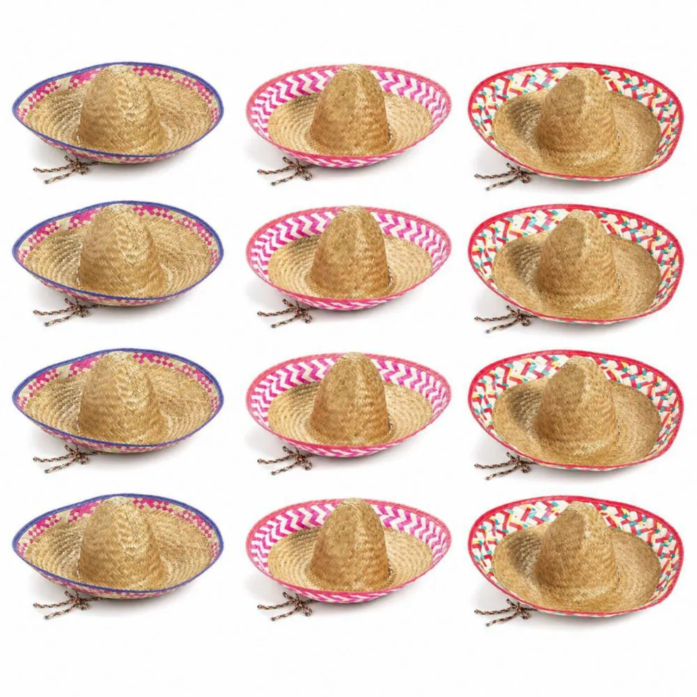 Sombrero Fun Express 61 cm (12 unidades) con bordado