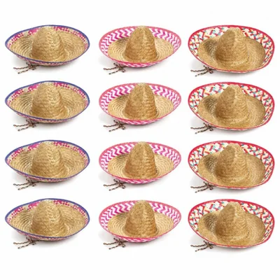 Sombrero Fun Express 61 cm (12 unidades) con bordado