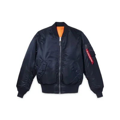 Chaqueta Alpha Industries MA-1 Bomber Azul XL