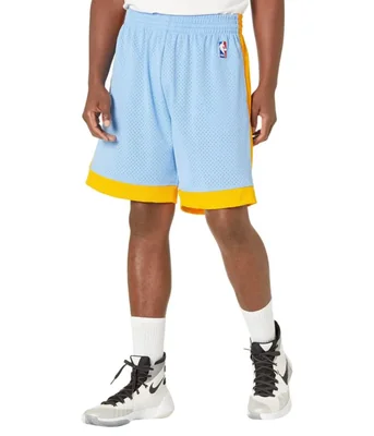 Pantalones cortos Mitchell & Ness Lakers SM azul Columbia