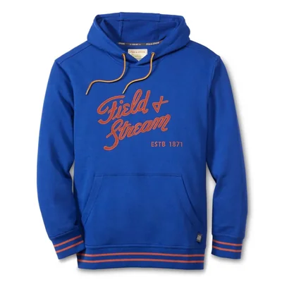 Sudadera con capucha Field & Stream Small azul real Tackle Twill