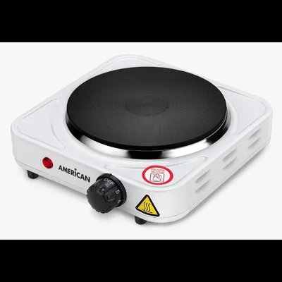 PARRILLA DISCO INDIVIDUAL AMERICAN 6186 1000W BLANCO