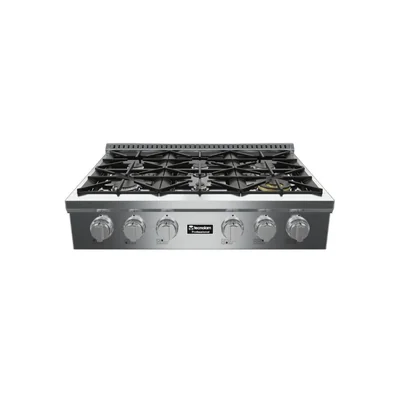 Parrilla Tecnolam Profesional Grt366 Gas 36 Acero Inox.