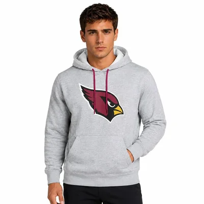Sudadera Hoodie NFL Arizona Cardinals Manga Larga Gris Hombre