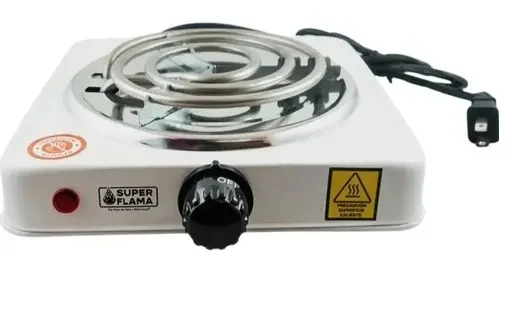 Parrilla Eléctrica Super Flama de 1 Hornilla