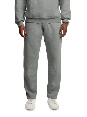 Pantalón de chándal de felpa Eversoft de Fruit of the Loom para hombre gris XXL
