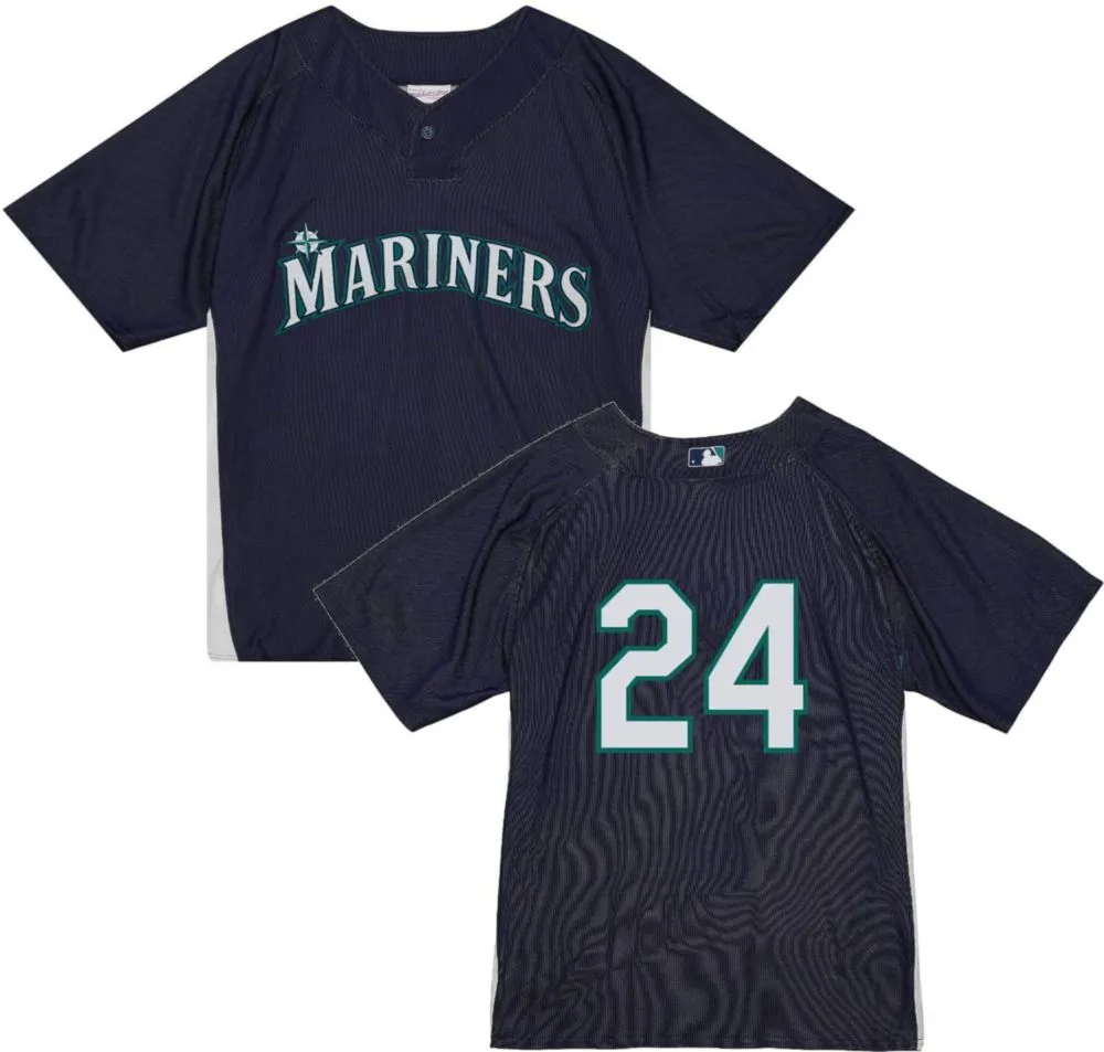 Camiseta Mitchell & Ness Ken Griffey Jr. Navy XL