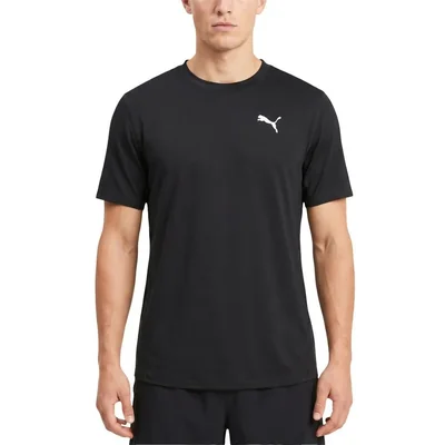 Playera puma hombre run cloudspun ss tee negro 52403901