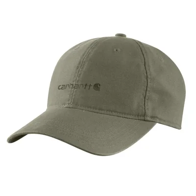 Gorra de Lona Carhartt para Mujer – Verde Oliva (Talla Única)